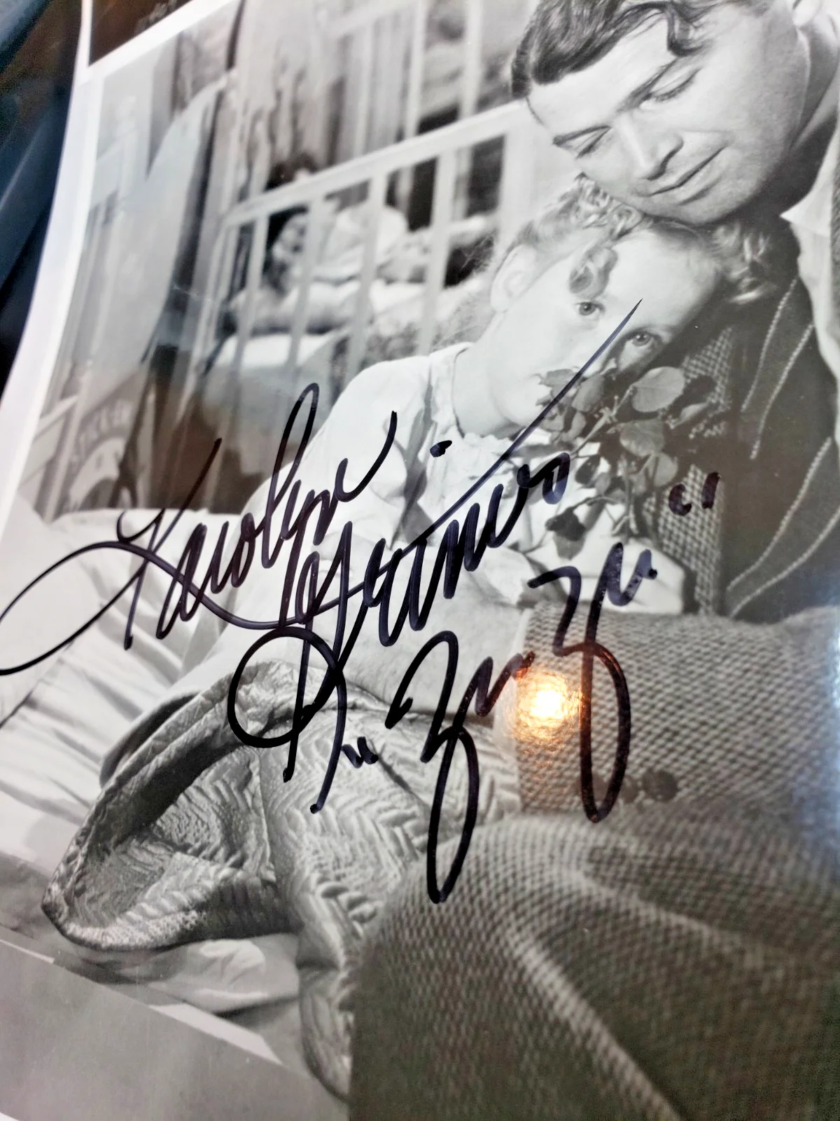 Karolyn Grimes — KAROLYN GRIMES 2 -- 8X10 PHOTOS + 1 -- 4X5 PHOTO, image 3