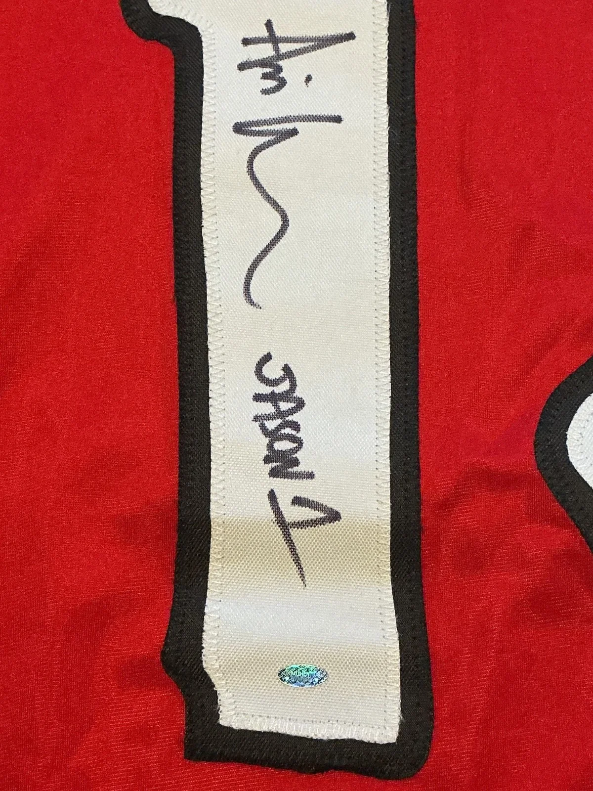 Ari Lehman Autographed Jason Voorhees Friday The 13th Movie Style Jersey OK COA, изображение 2