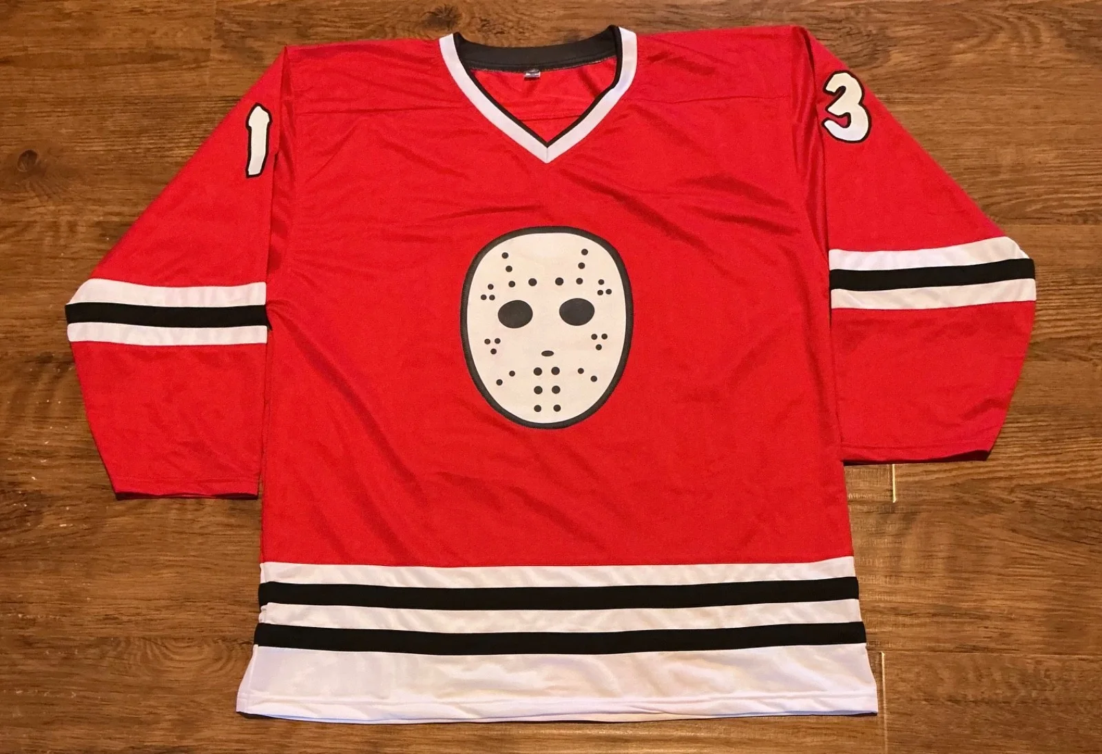 Ari Lehman Autographed Jason Voorhees Friday The 13th Movie Style Jersey OK COA, изображение 3