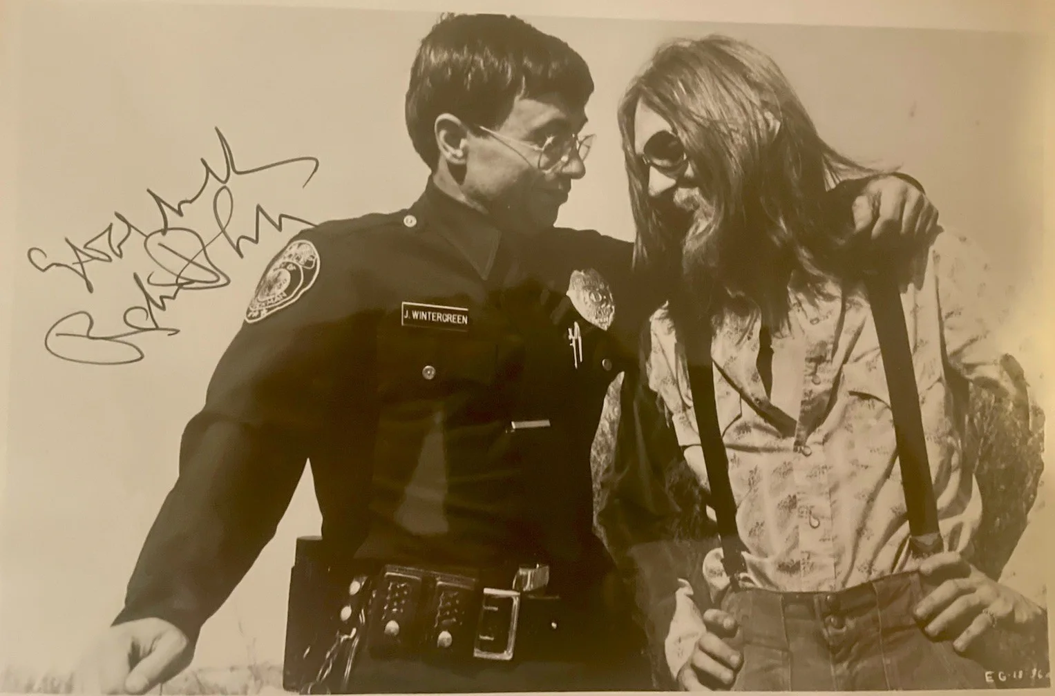 Robert Blake — Robert Blake”Electra Glide in Blue” Signed 8x10 B&W Photo JSA certified and COA