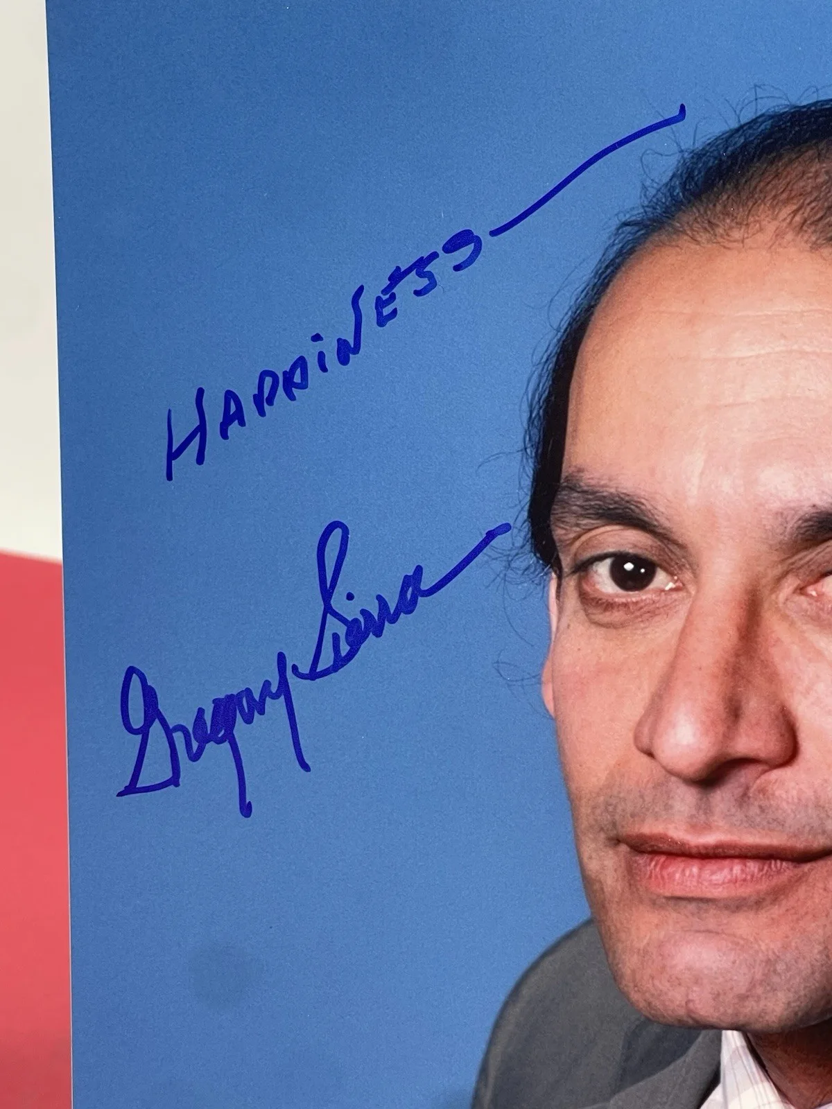 Gregory Sierra — Barney Miller Gregory Sierra (RIP 2021) Hand Signed 8x10 JSA Certified, image 3