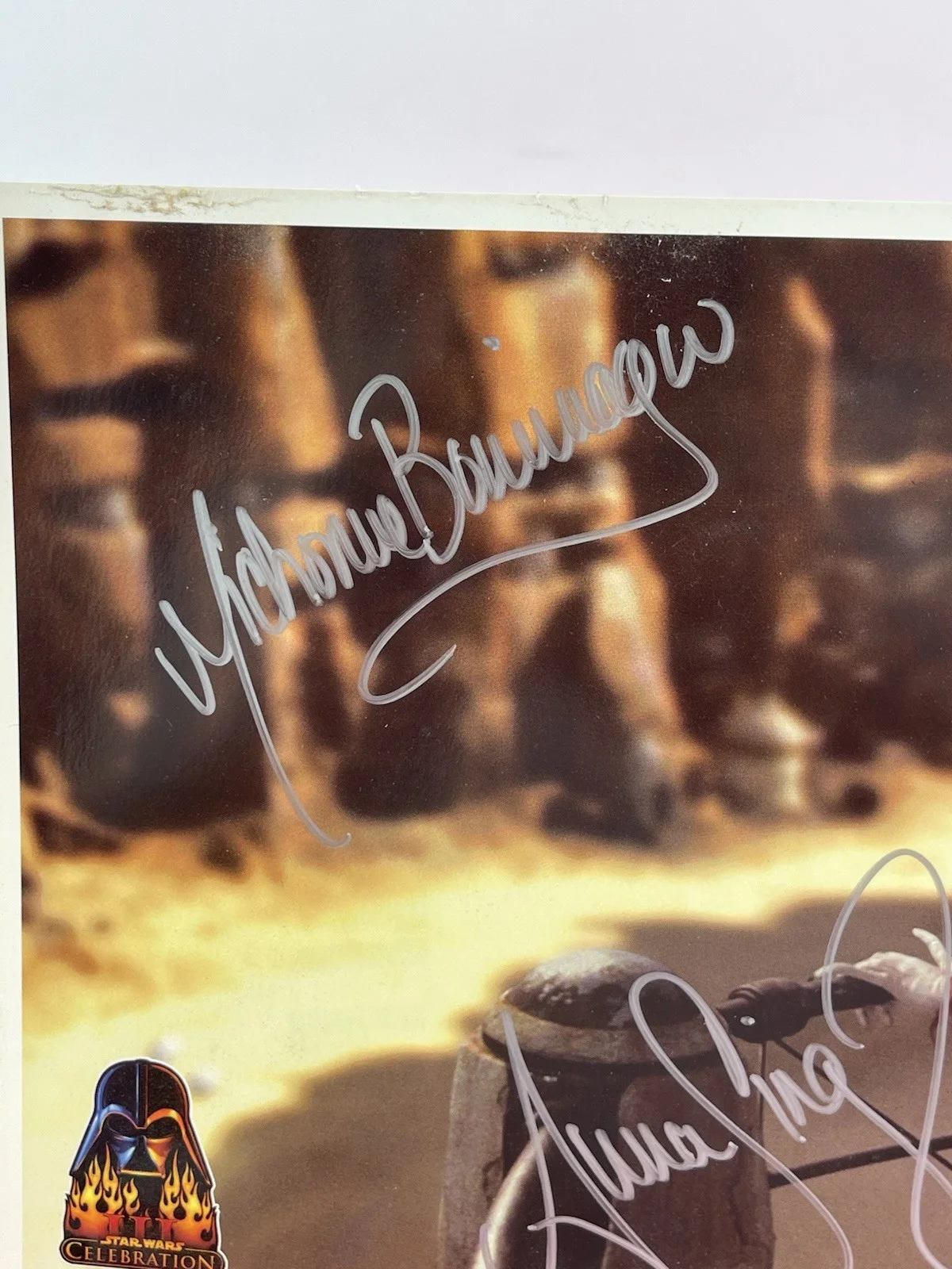 Michonne Bourriague Signed 8x10 Photo Star Wars JSA Cert SWC III Official Pix, image 4