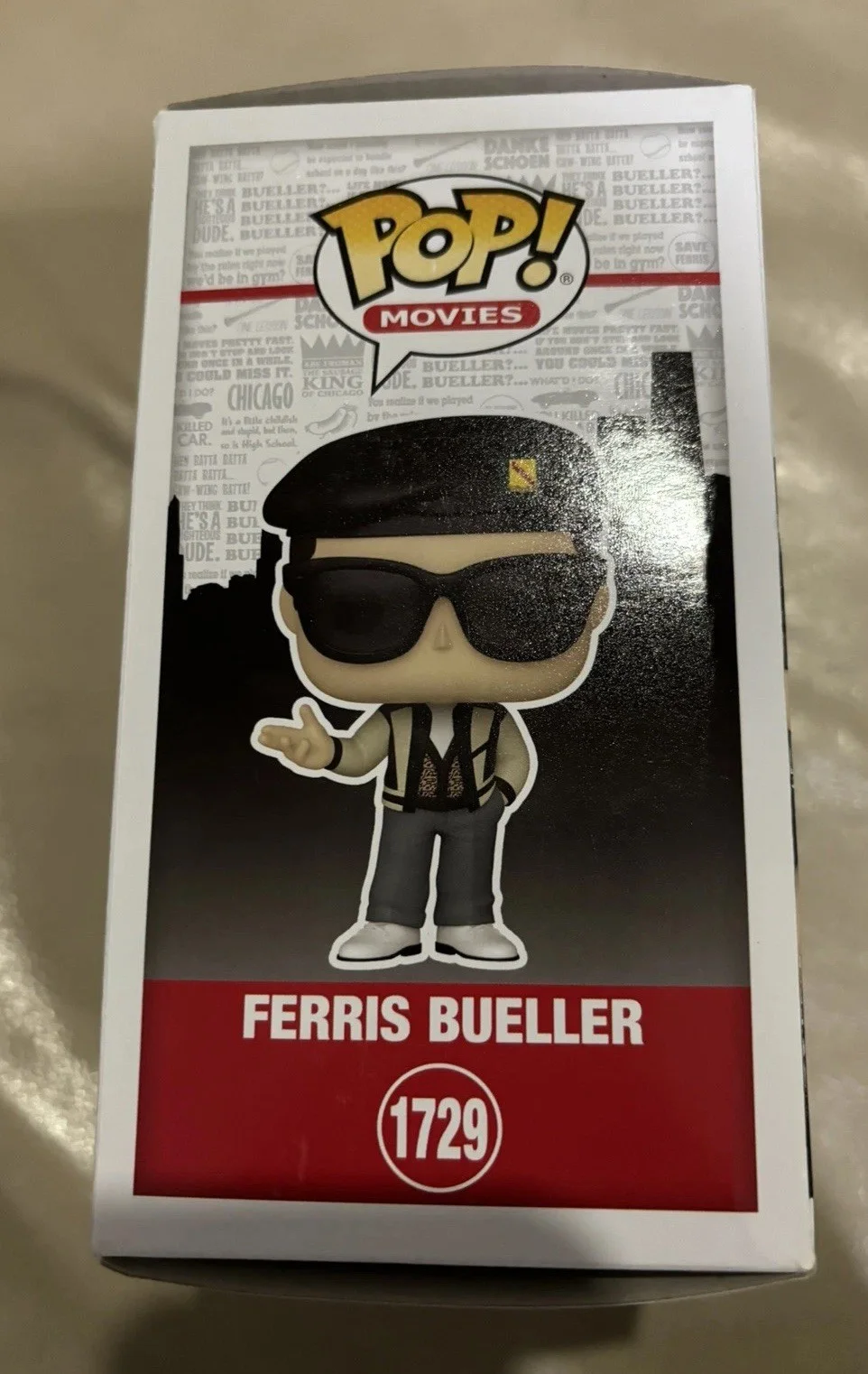 Bradley Cooper — Ferris Beuller Funko Pop signed by Matthew Broderick w/Proof Beuller’s Day Off, изображение 3