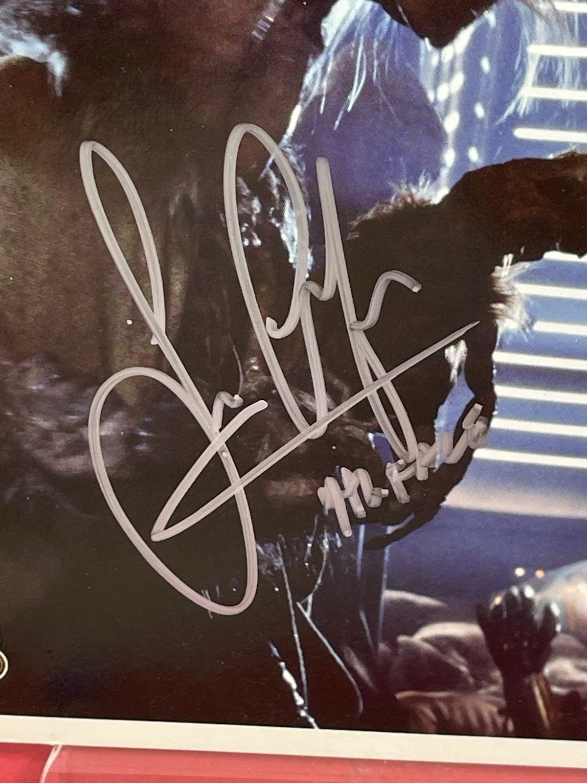 Sean Crawford — Sean Crawford Yak Face Signed 8x10 Photo Offical Pix SWCIII Star Wars JSA Cert, изображение 3