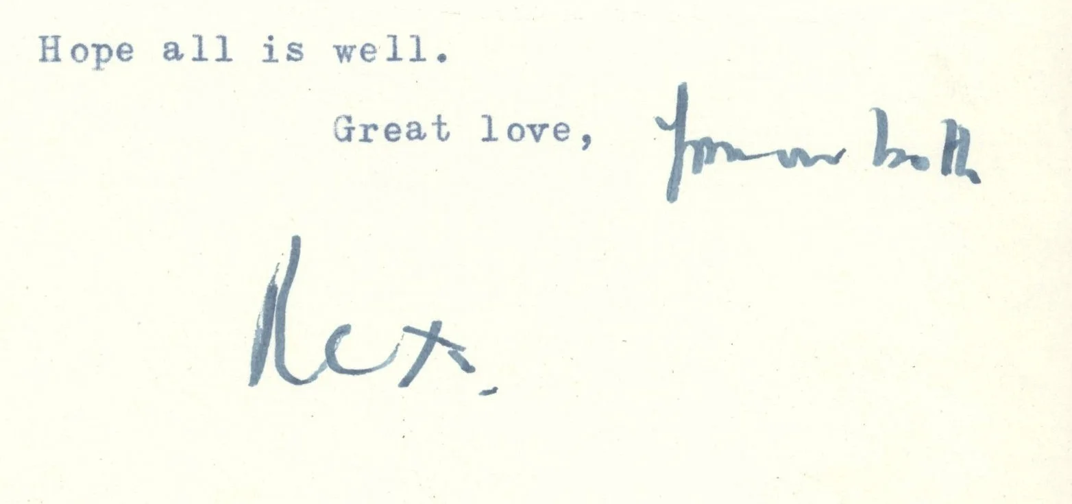 Rex Harrison Signed Letter, image 2