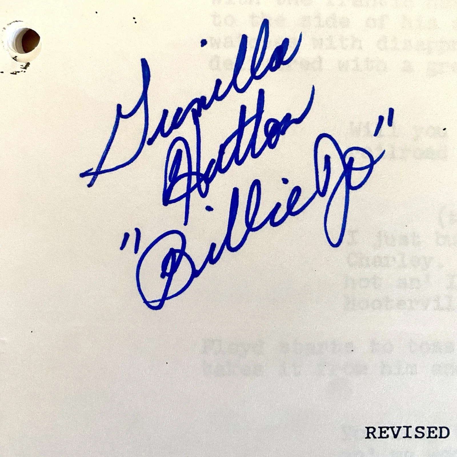LInda Kaye Henning, Lori Saunders, Gunilla Hutton — PETTICOAT JUNCTION Autographed Script: S1E5 “The Courtship Of Floyd Smoot”, изображение 2