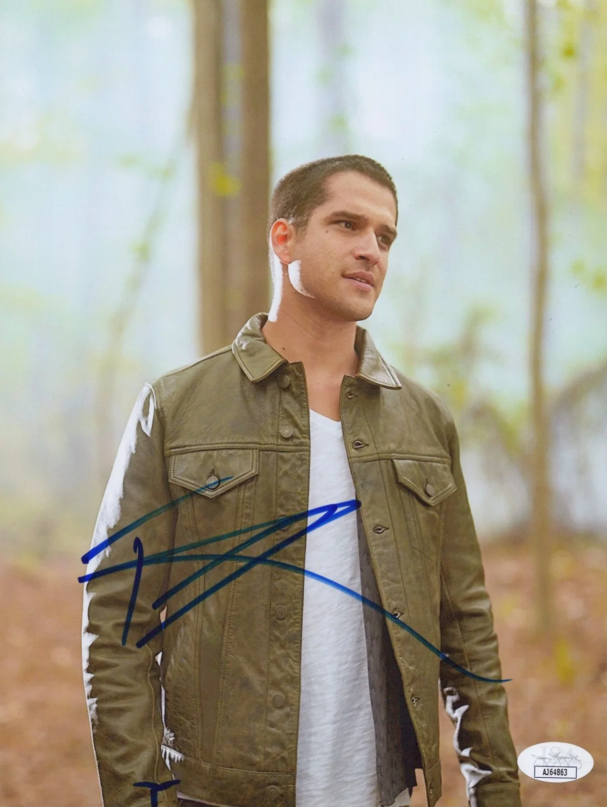 TYLER POSEY — TYLER POSEY Authentic Hand-Signed "TEEN WOLF" 8x10 Photo (JSA/ COA)