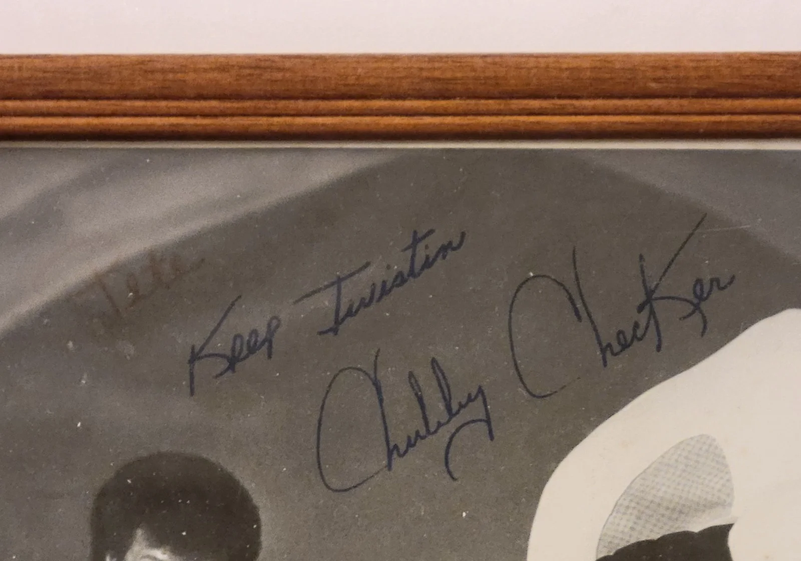 Chubby Checker Autographed 8x10 Framed Photo - Oreo Twist Promotion Circa 1990, изображение 2