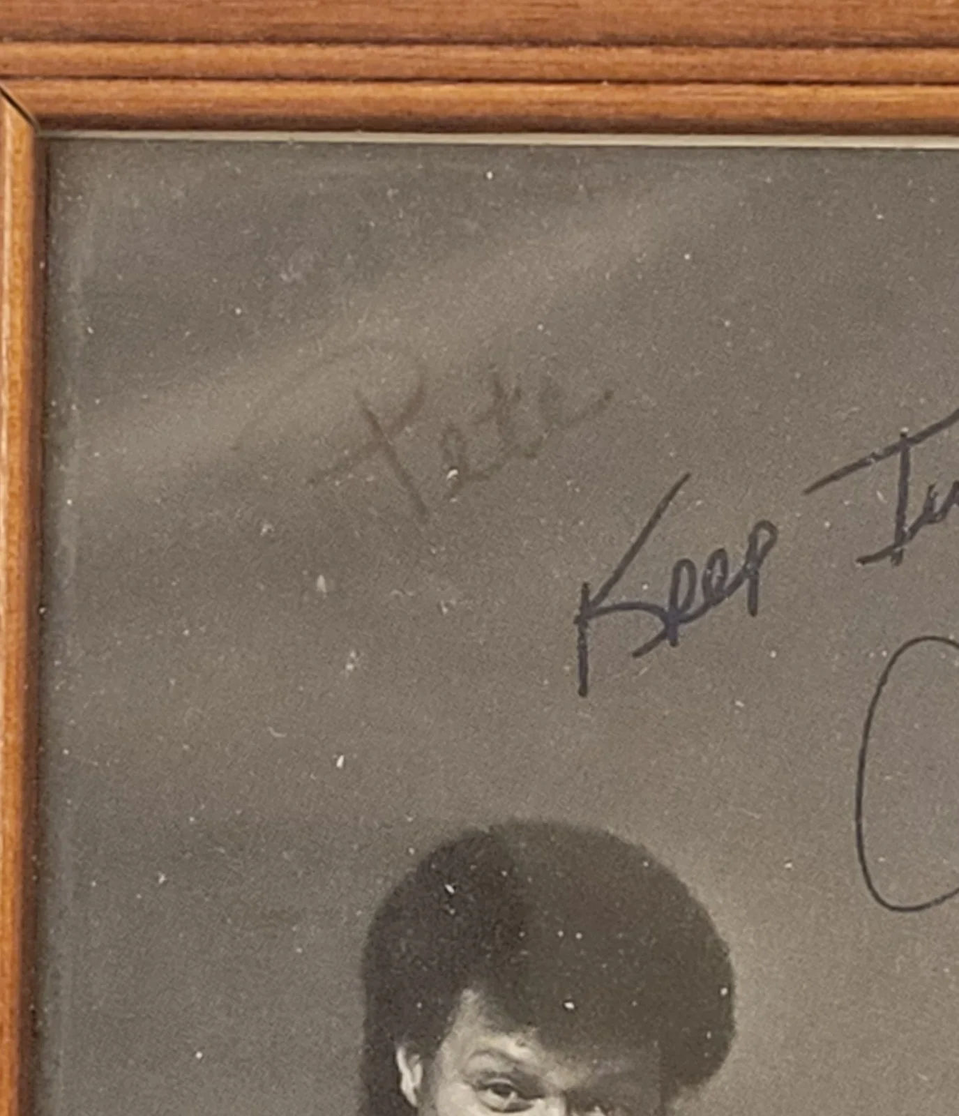 Chubby Checker Autographed 8x10 Framed Photo - Oreo Twist Promotion Circa 1990, изображение 3