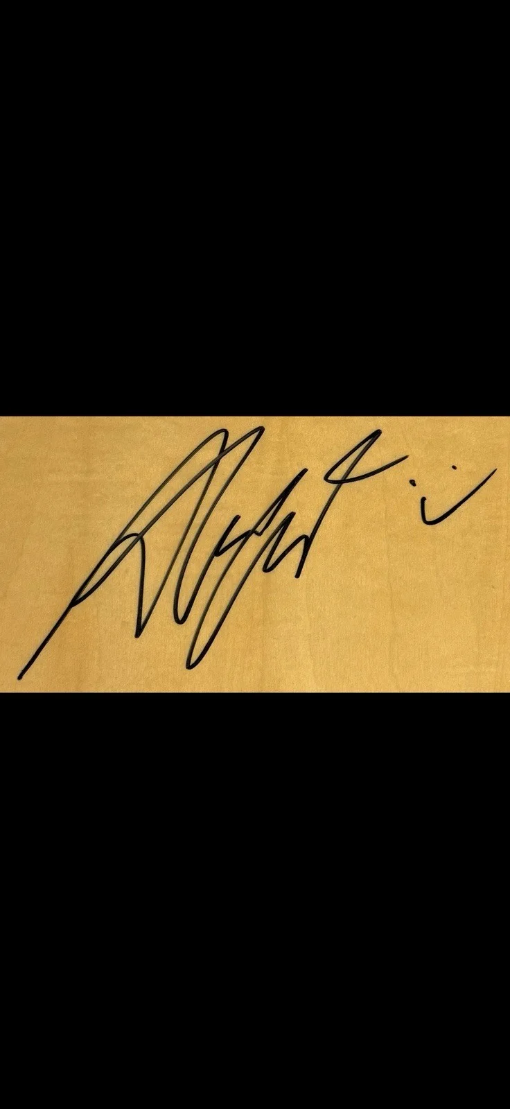 Alex Warren Music Superstar Signed Autographed Acoustic Guitar, изображение 3
