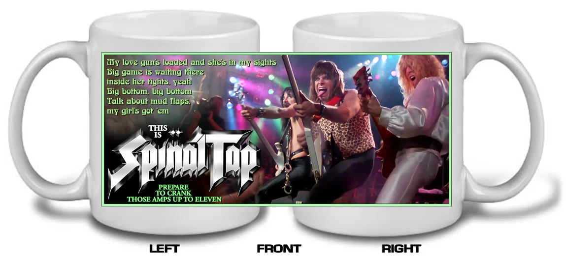 THIS IS SPINAL TAP mugs 4 designs Custom made RARE LIMITED, image 2