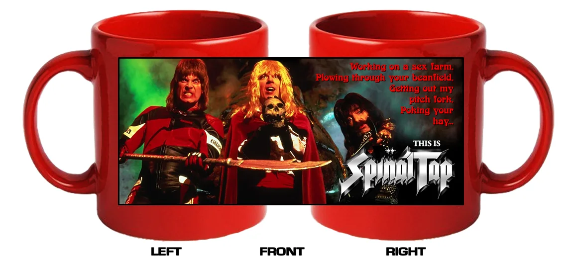 THIS IS SPINAL TAP mugs 4 designs Custom made RARE LIMITED, image 4