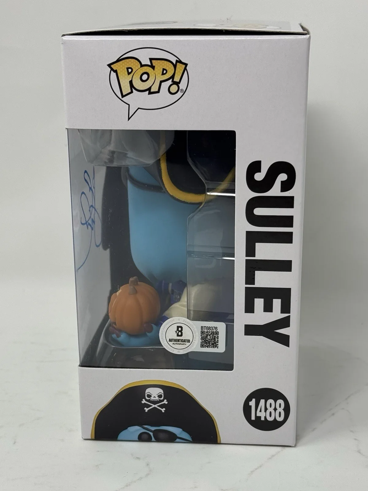 John Goodman — John Goodman Signed Monsters, Inc. Sulley Funko Pop Disney Pixar Autograph BAS, изображение 3