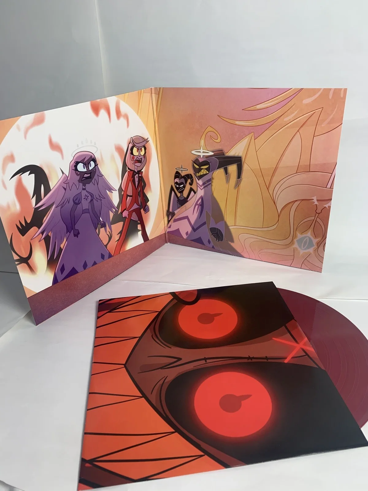 Amir Talai, Blake Roman, Krystina Alabado, Vivienne Medrano — HAZBIN HOTEL CAST X4 Signed LIMITED EDITION Season 1 VINYL RECORD, изображение 2