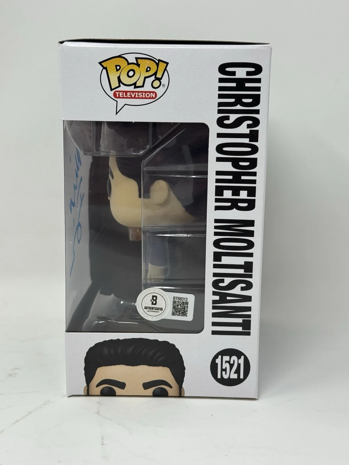 Michael Imperioli — Michael Imperioli Signed The Sopranos Christopher Moltisanti Funko Pop BAS COA, image 3
