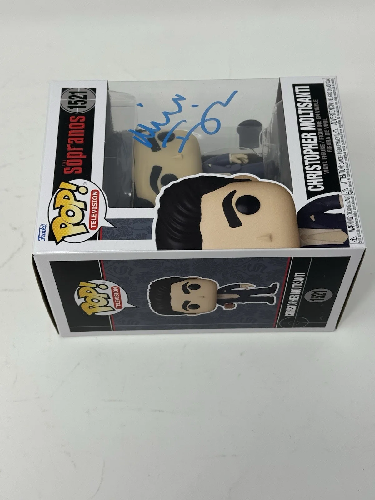 Michael Imperioli — Michael Imperioli Signed The Sopranos Christopher Moltisanti Funko Pop BAS COA, image 5