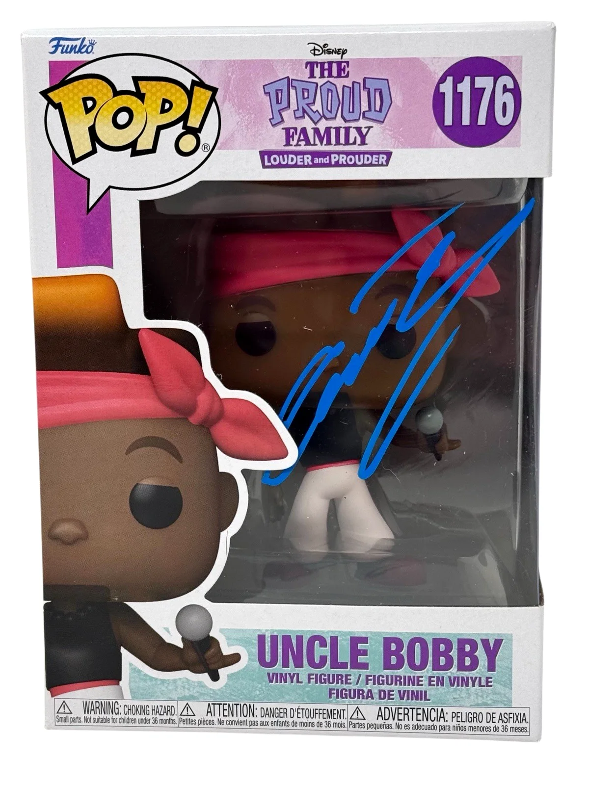 Cedric The Entertainer — Cedric the Entertainer Signed The Proud Family Uncle Bobby Funko Pop 1176 ACOA