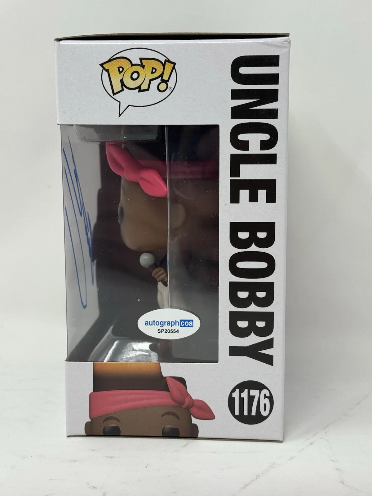 Cedric The Entertainer — Cedric the Entertainer Signed The Proud Family Uncle Bobby Funko Pop 1176 ACOA, изображение 5