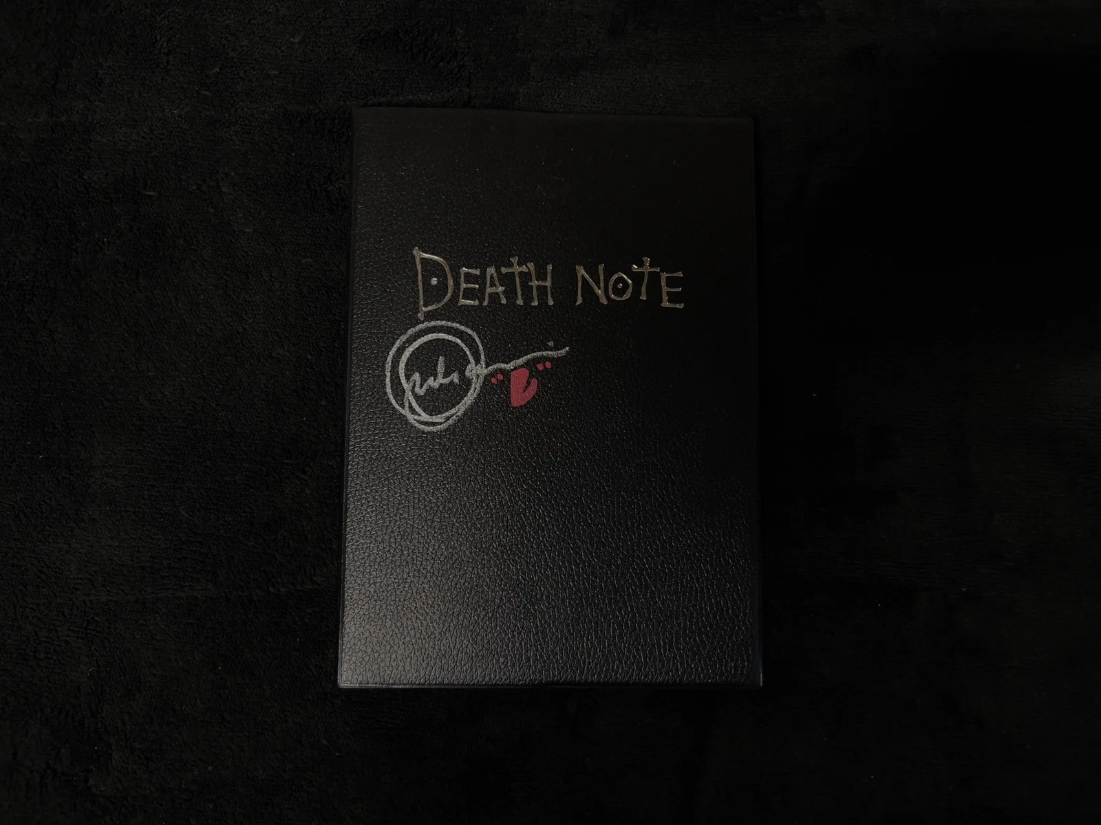 Alessandro Juliani — DEATH NOTE REPLICA BOOK with L/Alessandro Juliani Signed Autograph