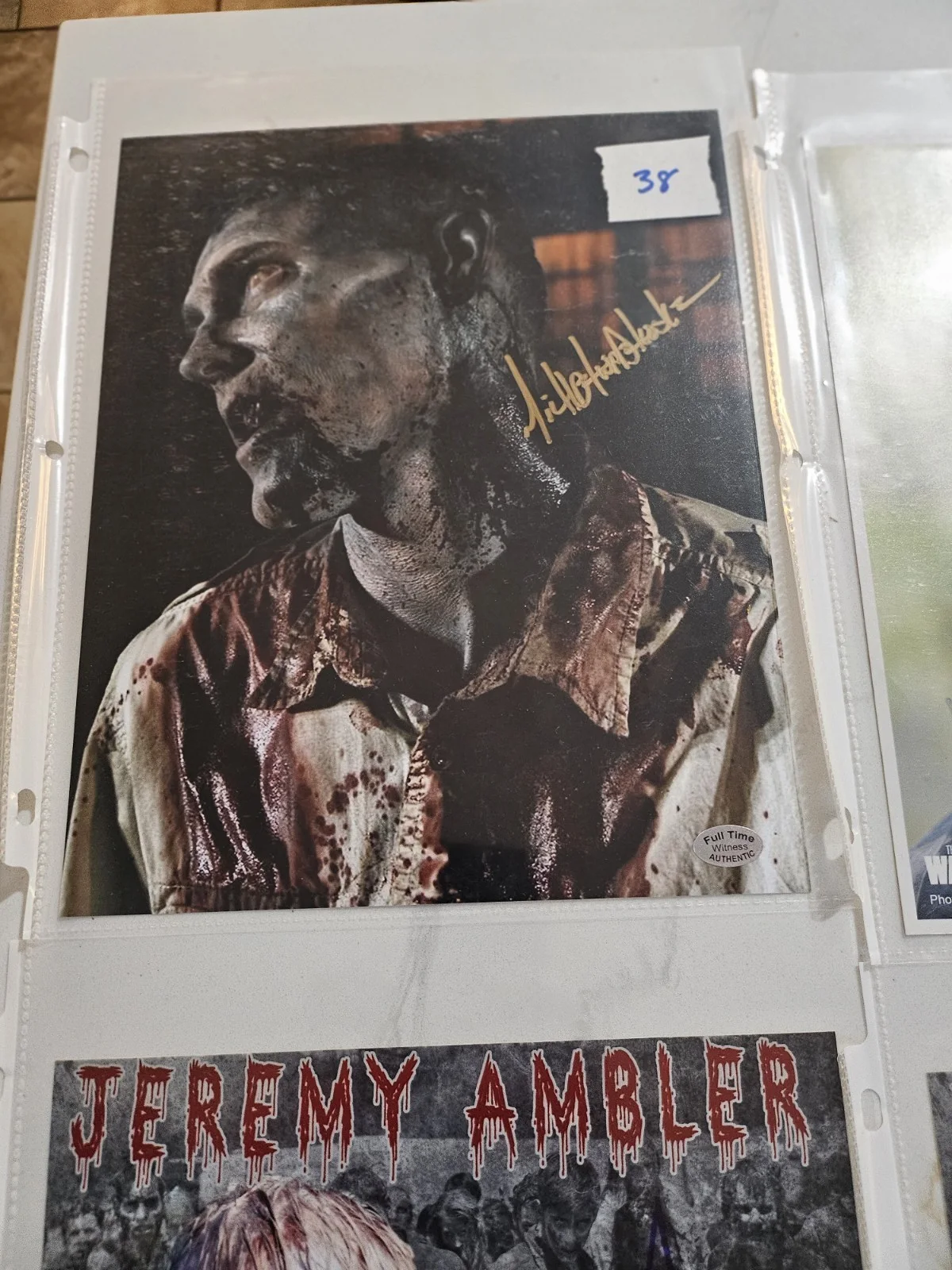 AMC TV SHOW Walking Dead SIX Autographed 8x10 COA JSA - 6 INCLUDED, изображение 2