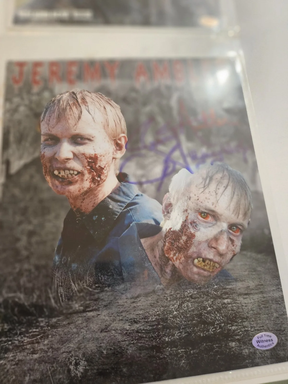 AMC TV SHOW Walking Dead SIX Autographed 8x10 COA JSA - 6 INCLUDED, изображение 4