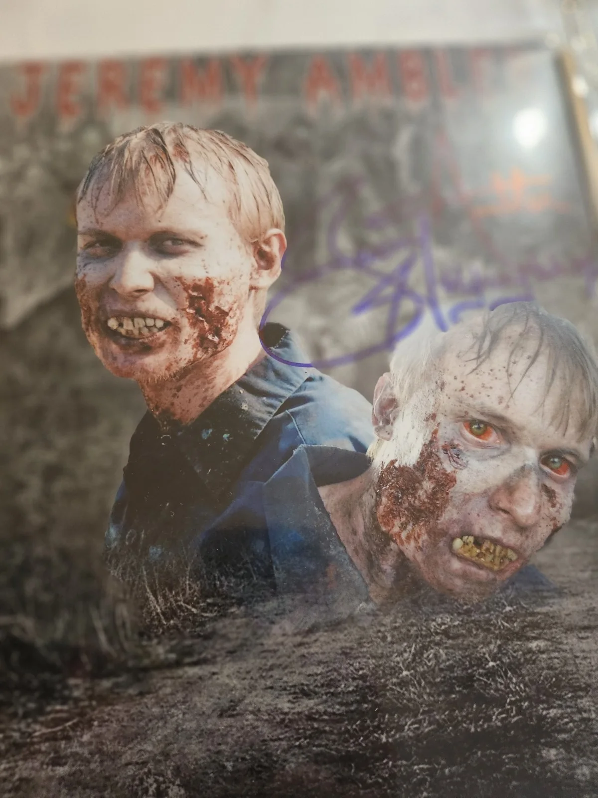 AMC TV SHOW Walking Dead SIX Autographed 8x10 COA JSA - 6 INCLUDED, изображение 5