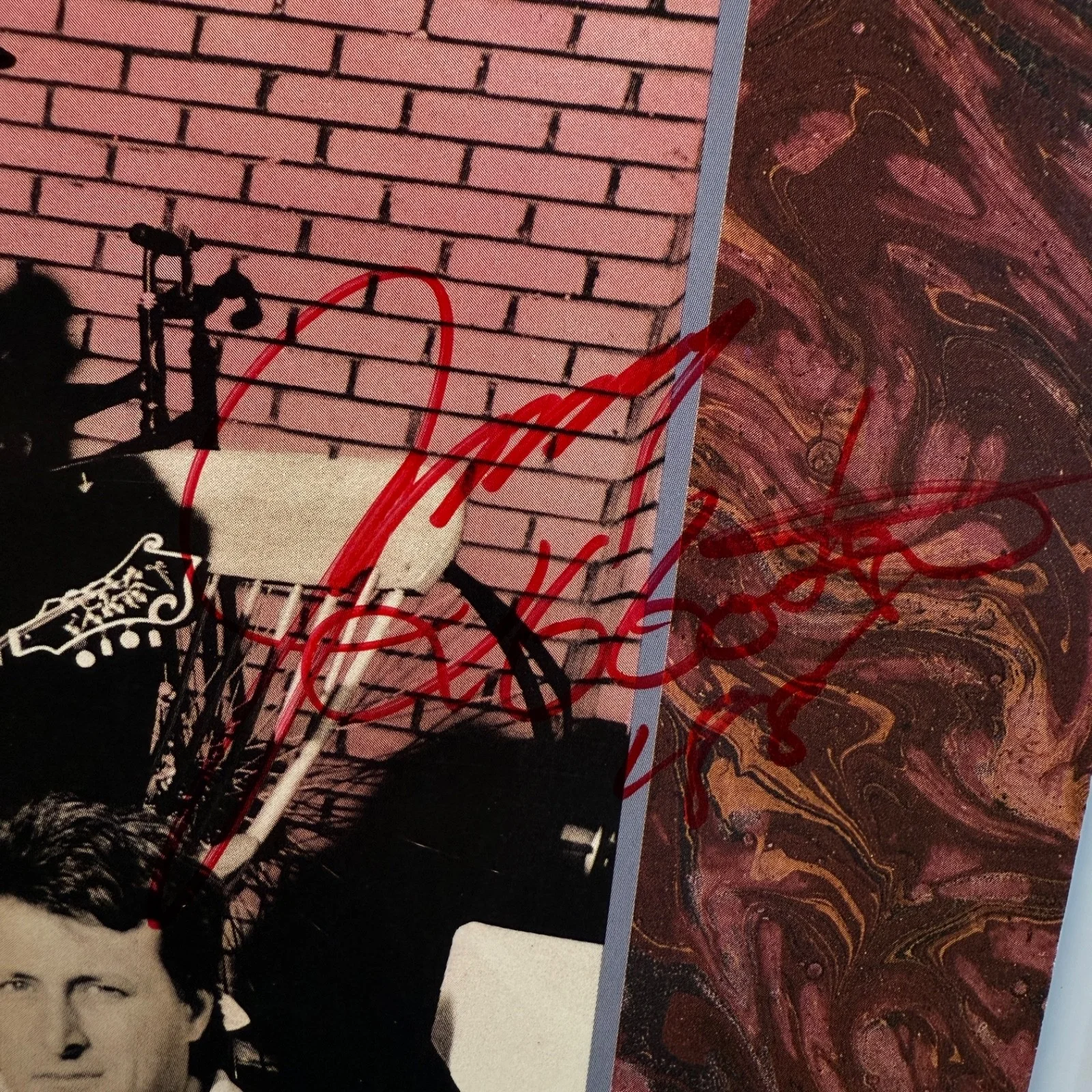NITTY GRITTY DIRT BAND "Workin' Band" AUTOGRAPHED TO MIRO by 4 - PROMO STAMP NM!, изображение 3