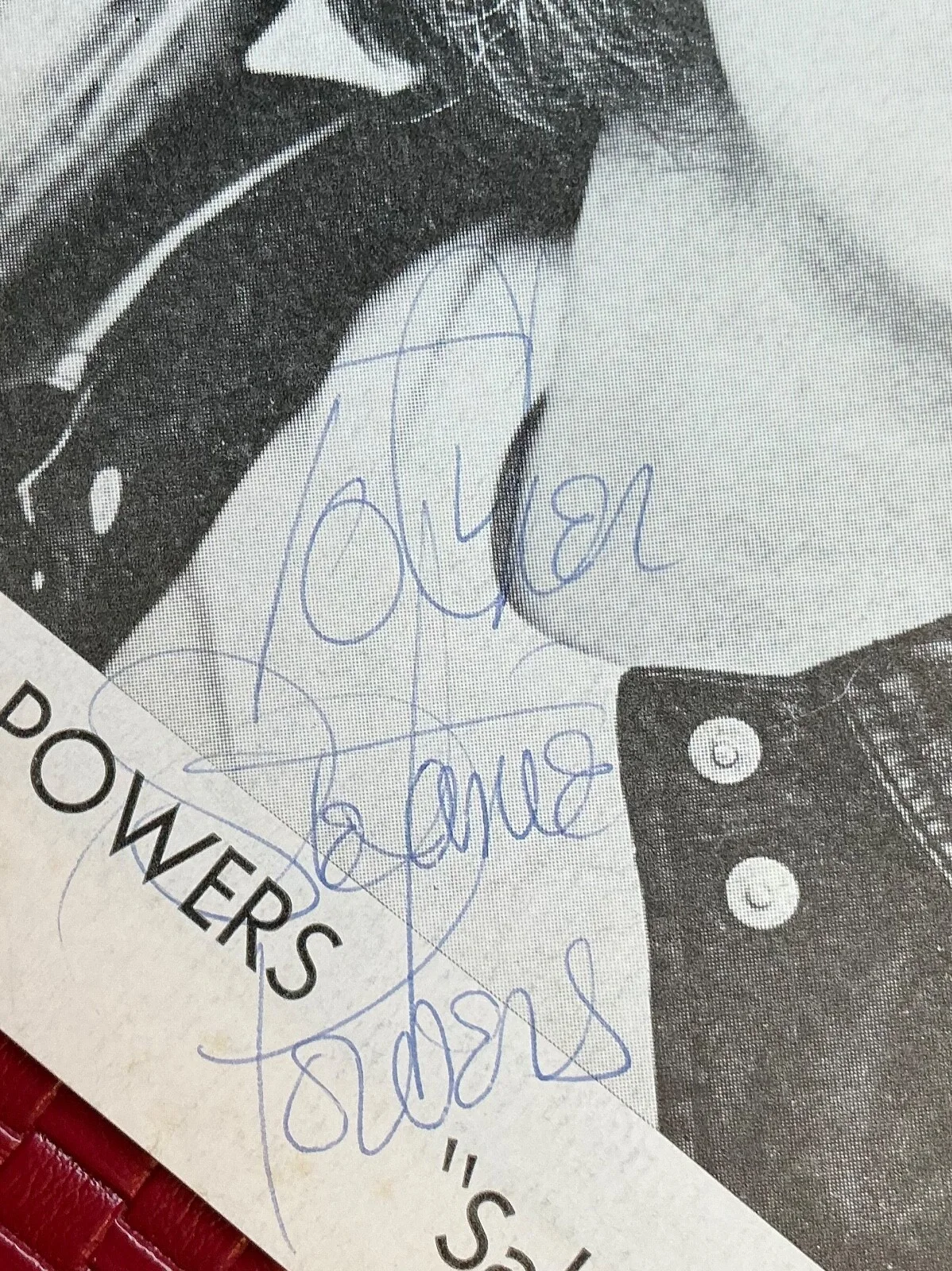 Stefanie Powers — Stefanie Powers Signed Stagebill “Sabrina Fair” Playhouse Auto, image 2