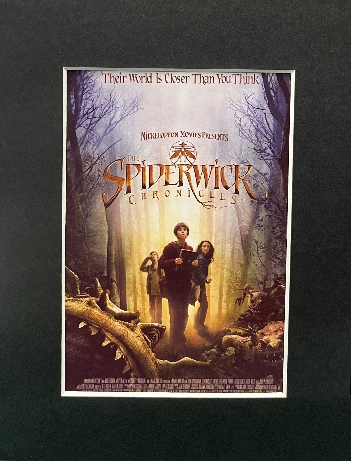 The Spiderwick Chronicles 35mm Film Cell Mounted Display, image 3