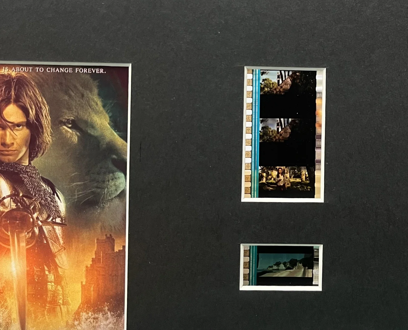 THE CHRONICLES OF NARNIA Prince Caspian . 35mm Film Cell MOUNTED Display, изображение 2