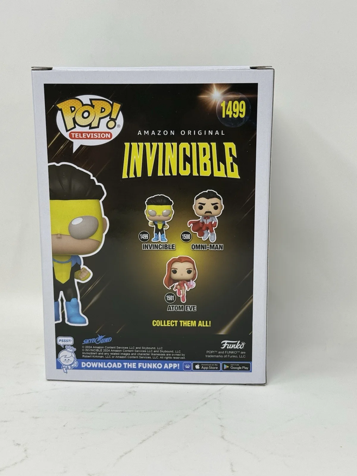 Robert Kirkman — Robert Kirkman Invincible Signed Autograph Invincible Funko Pop 1499 Beckett COA, изображение 5