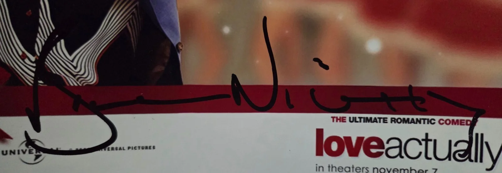 Bill Nighy Hand Signed Autograph 8x10 Photo In Person Proof Love Actually Actor, изображение 2