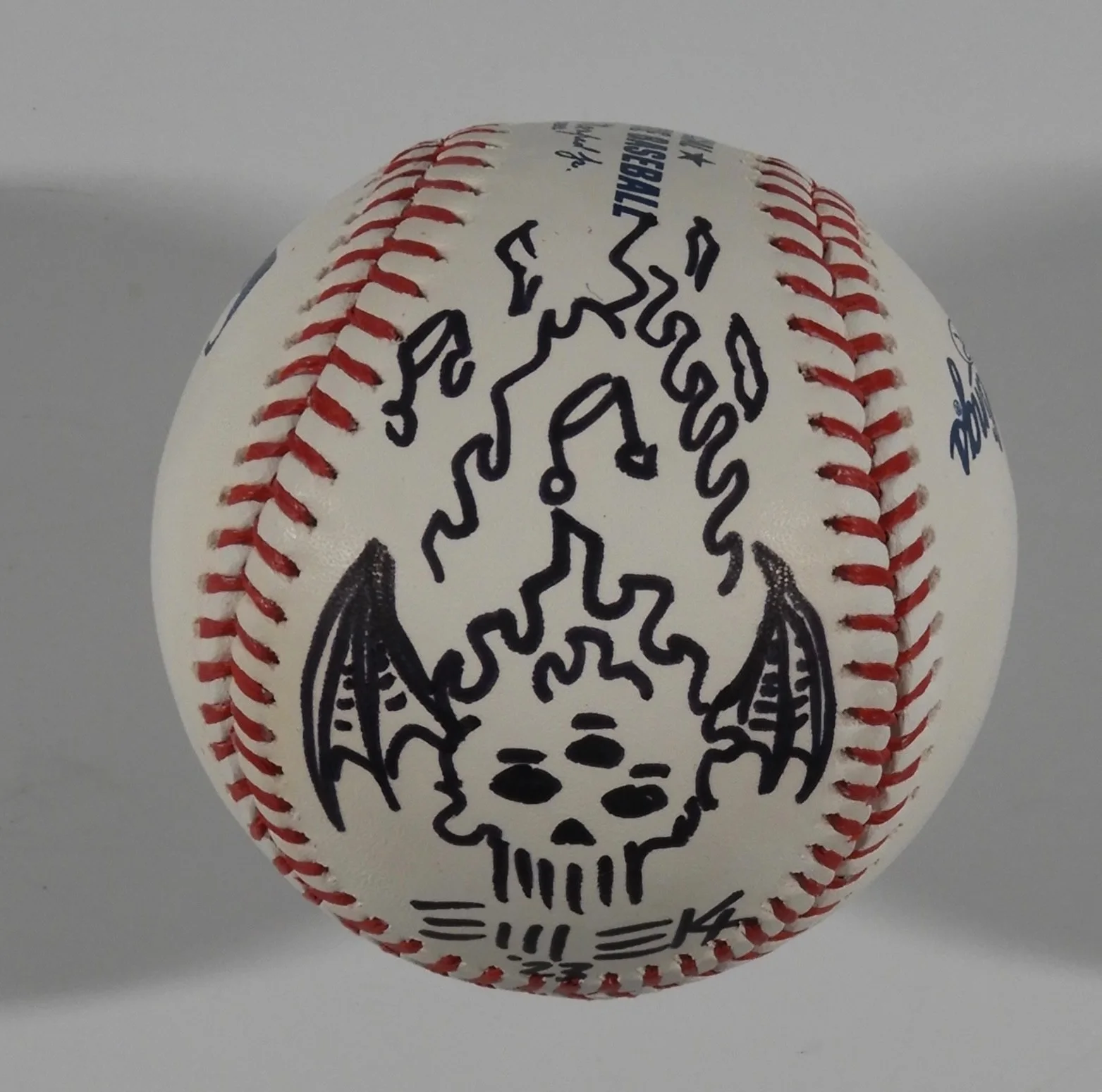 Emek JSA Autograph Signed Baseball COA Official Designer Painter, image 3