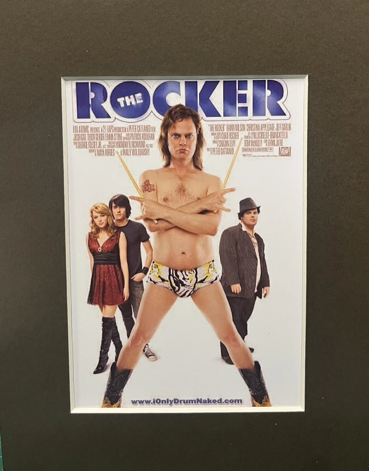 THE. ROCKER. 35mm Film Cell MOUNTED Display, image 3