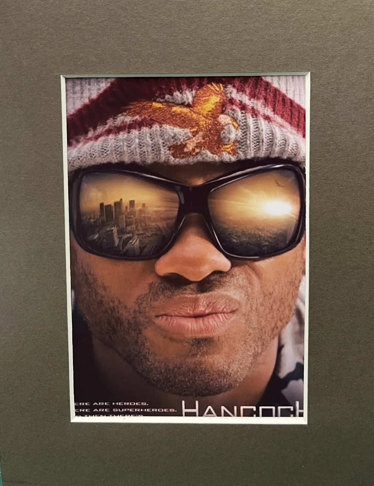 HANCOCK. 35mm Film Cell MOUNTED Display, image 3