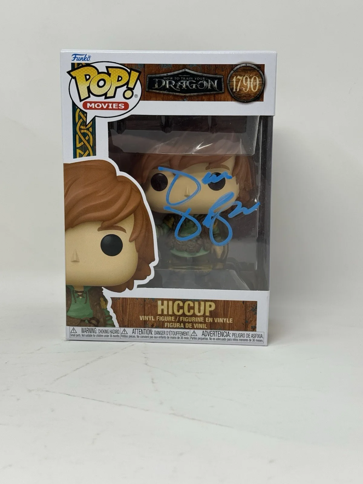 Dean DeBlois — Dean DeBlois Signed Autograph How To Train Your Dragon Hiccup Funko Pop BAS COA, изображение 5