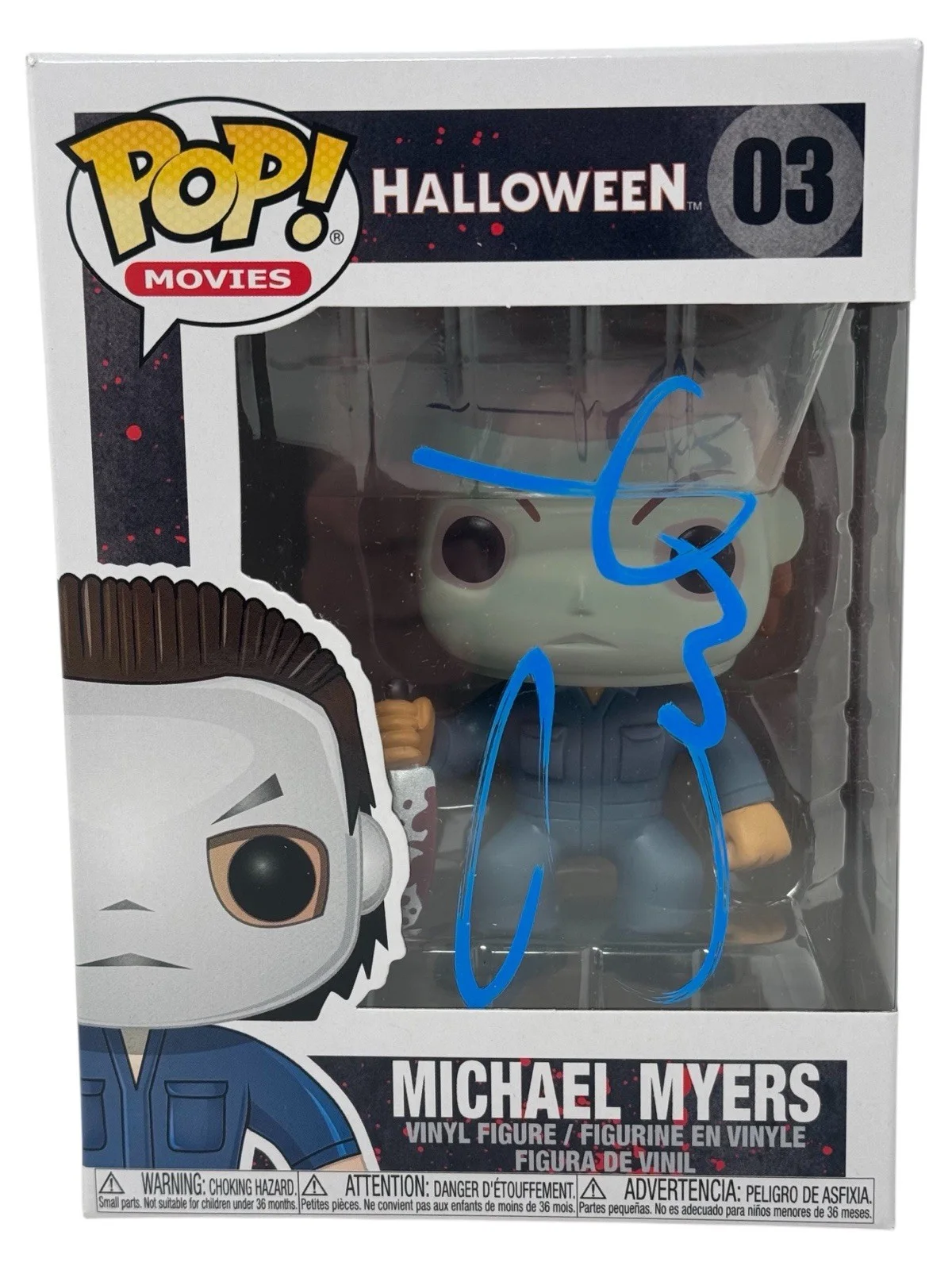 Jamie Lee Curtis — Jamie Lee Curtis Signed Halloween Michael Myers Funko Pop Autograph Beckett COA