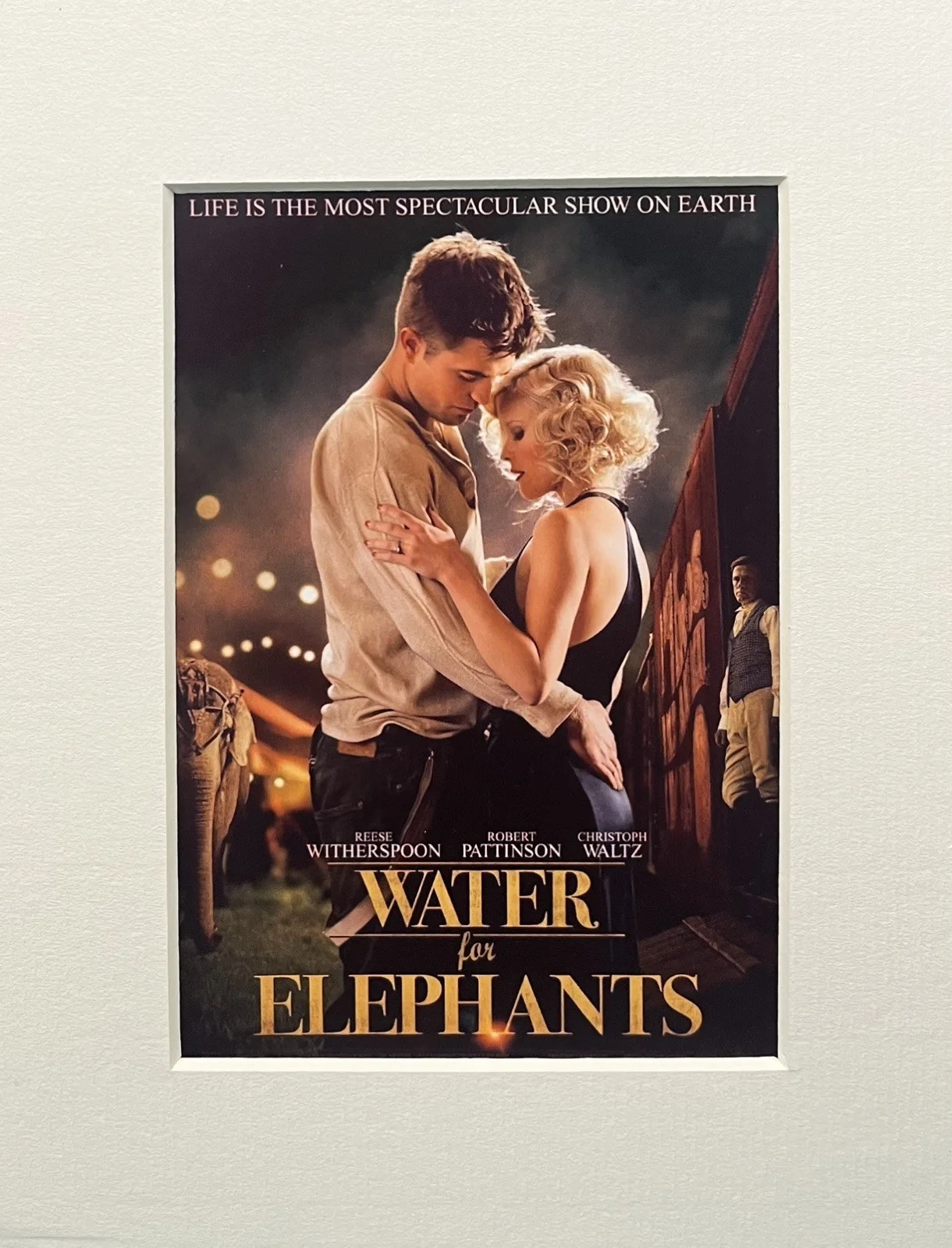 WATER FOR ELEPHANTS . 35mm Film Cell MOUNTED Display, image 3