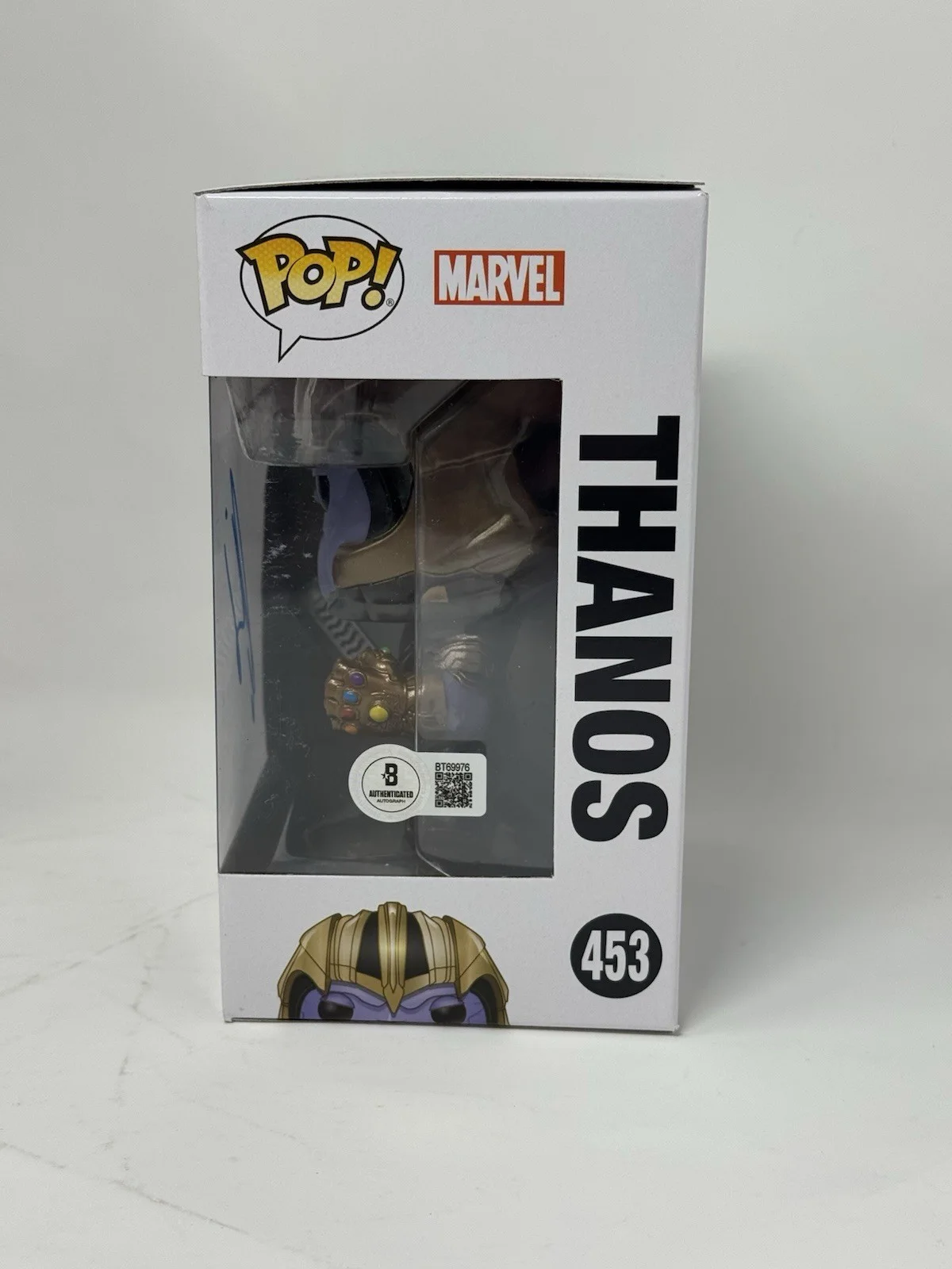 Josh Brolin — Josh Brolin Signed Funko Pop Marvel Avengers Thanos 453 Autograph Beckett COA, изображение 5