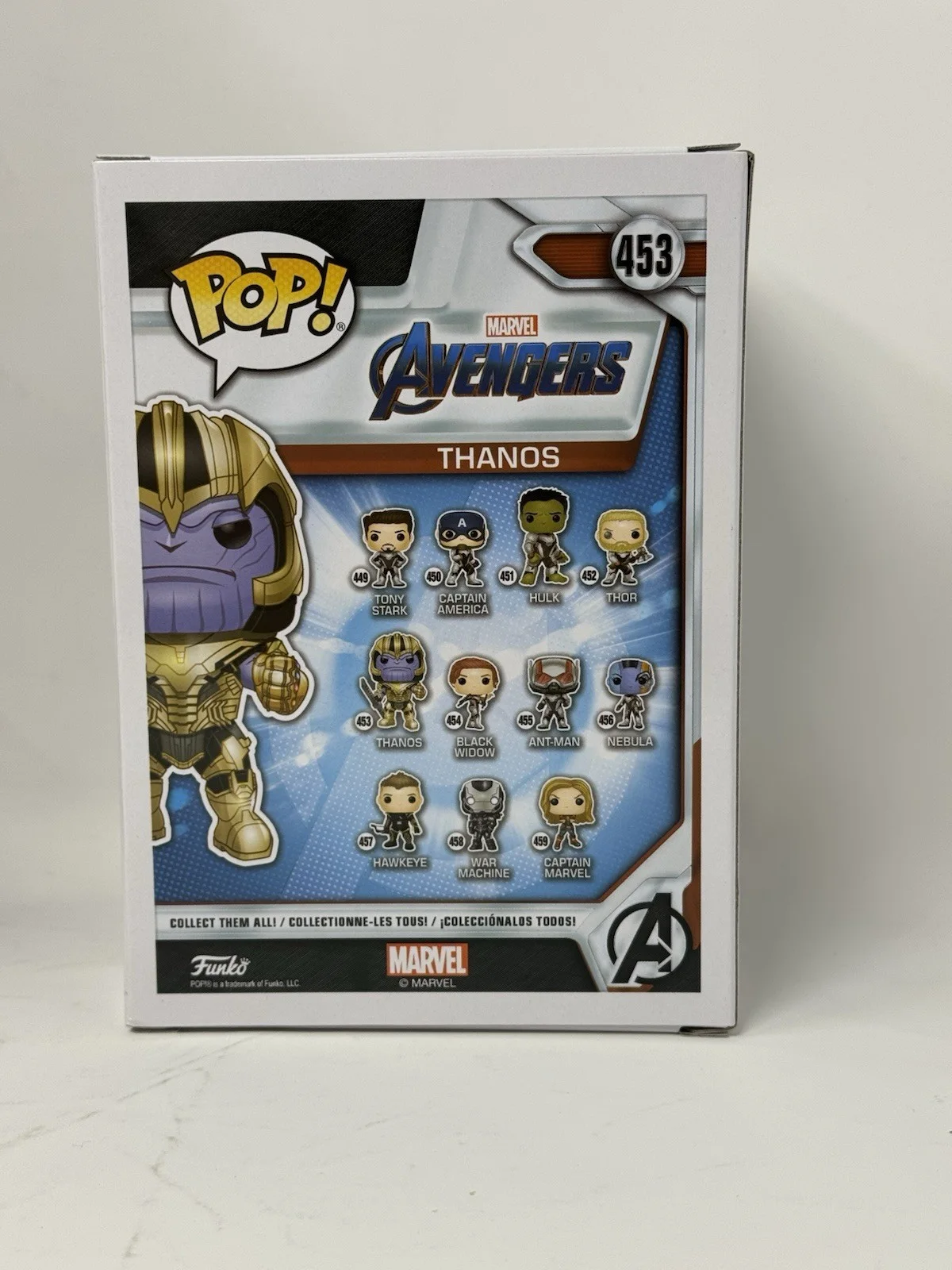 Josh Brolin — Josh Brolin Signed Funko Pop Marvel Avengers Thanos 453 Autograph Beckett COA, изображение 5