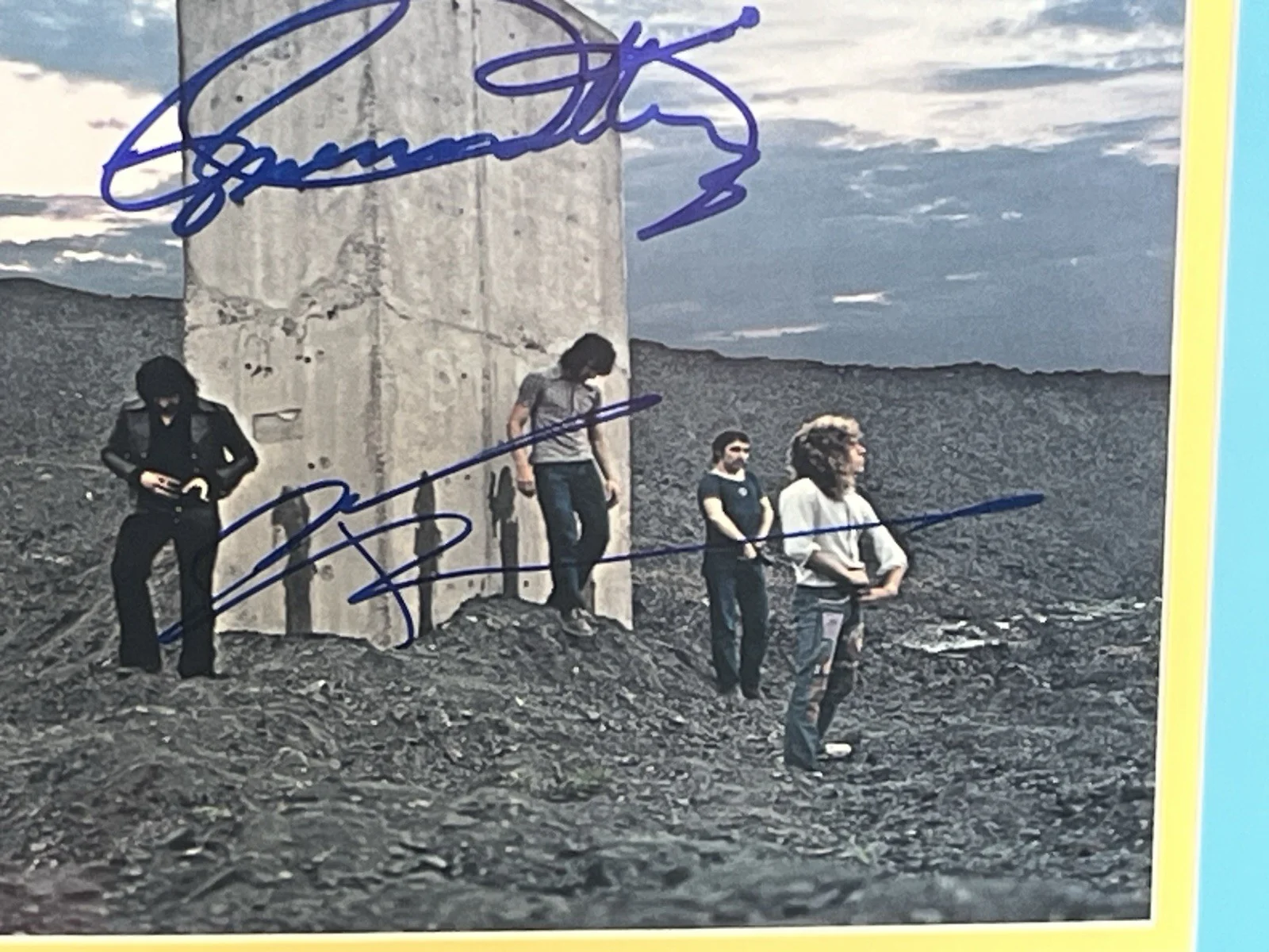 The Who Signed Framed 24X19” Who’s Next Moon Townshend Daltrey Entwistle PSA JSA, image 4