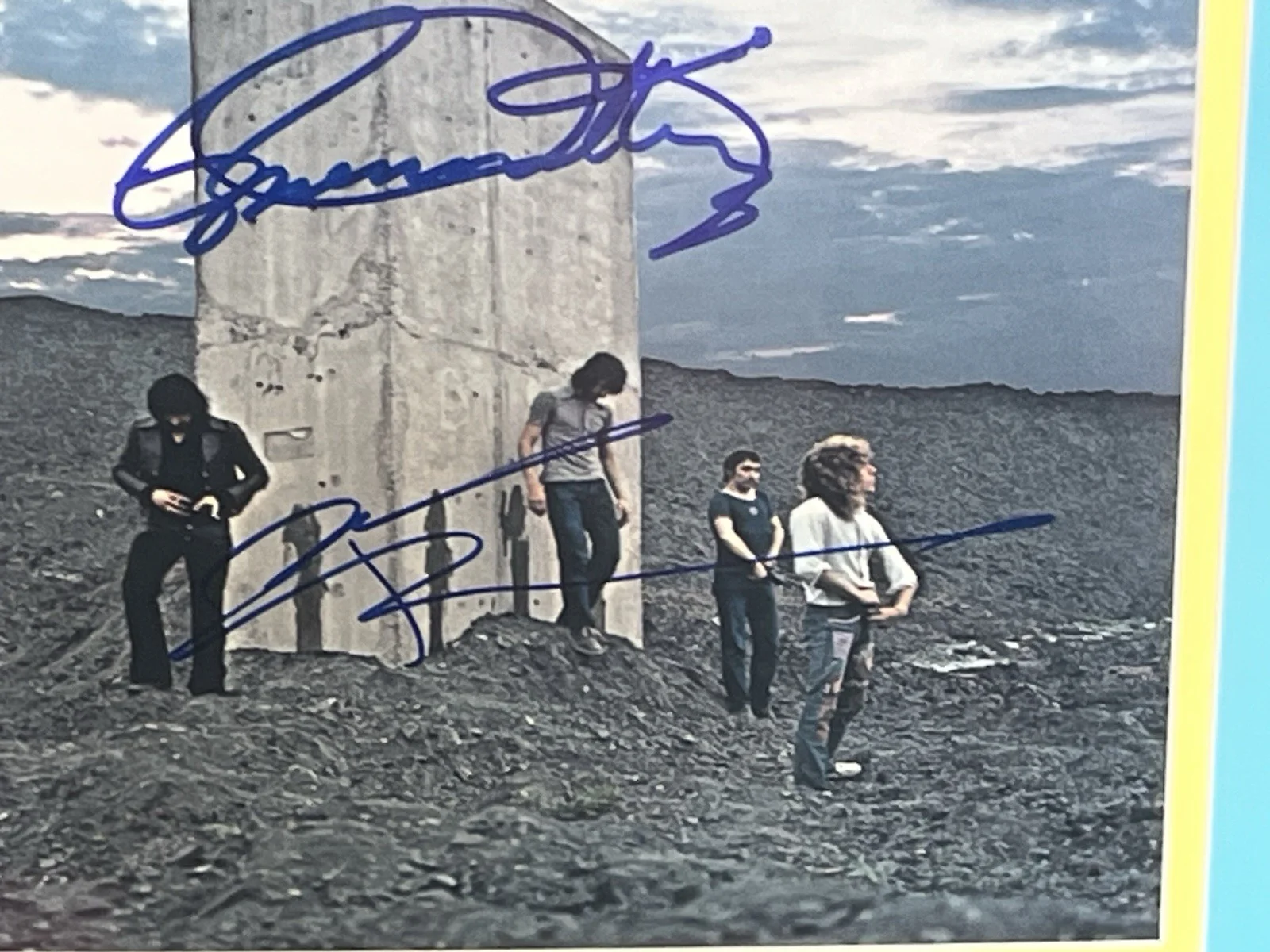 The Who Signed Framed 24X19” Who’s Next Moon Townshend Daltrey Entwistle PSA JSA, image 5