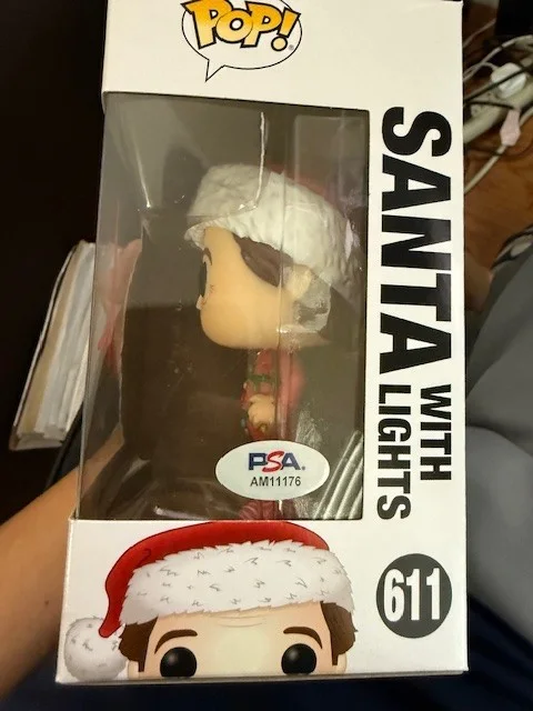TIM ALLEN — TIM ALLEN SIGNED SANTA POP FUNKO THE SANTA CLAUSE COA PSA CERTIFIED, image 2