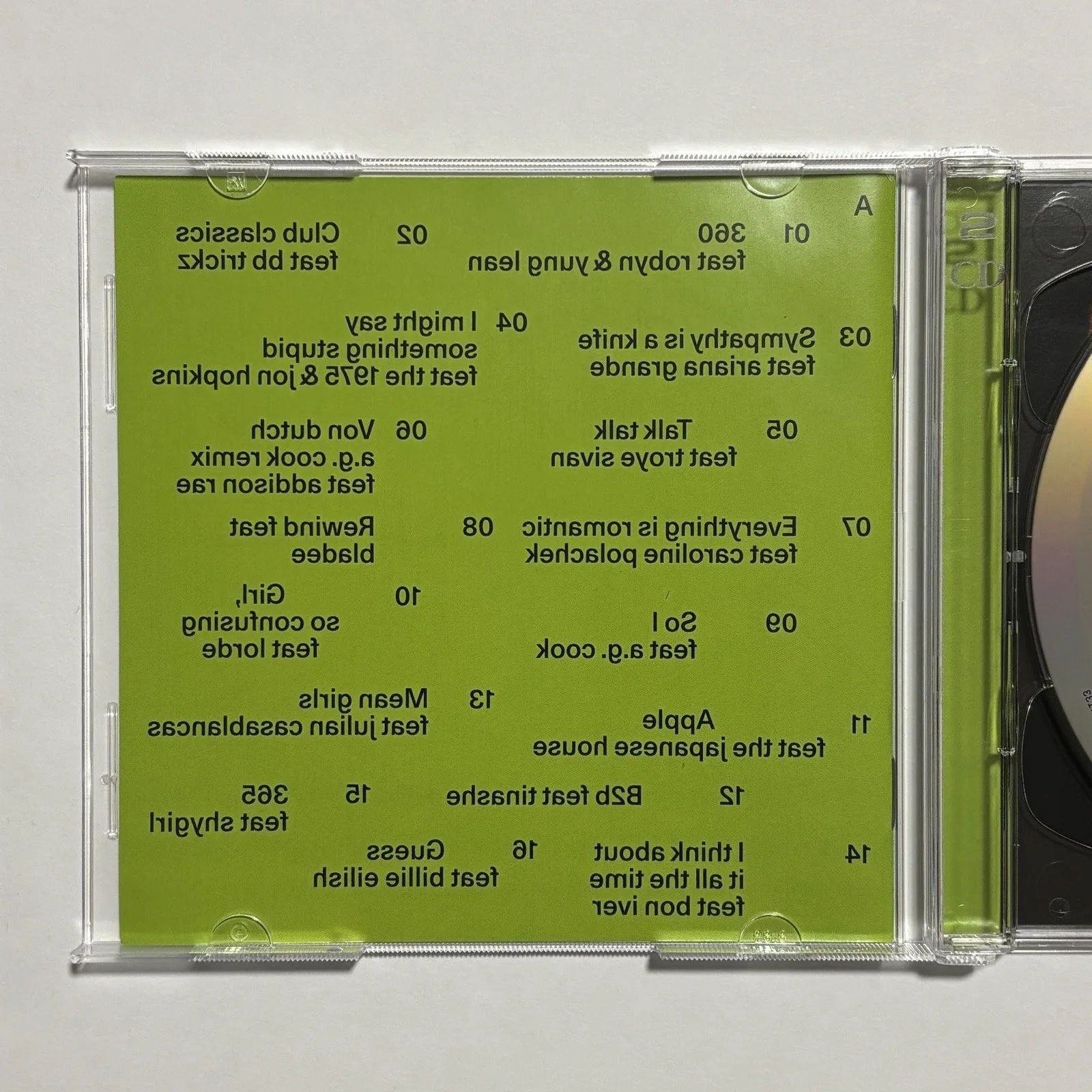 Charli XCX brat and it's completely different but also still brat SIGNED CD, image 4