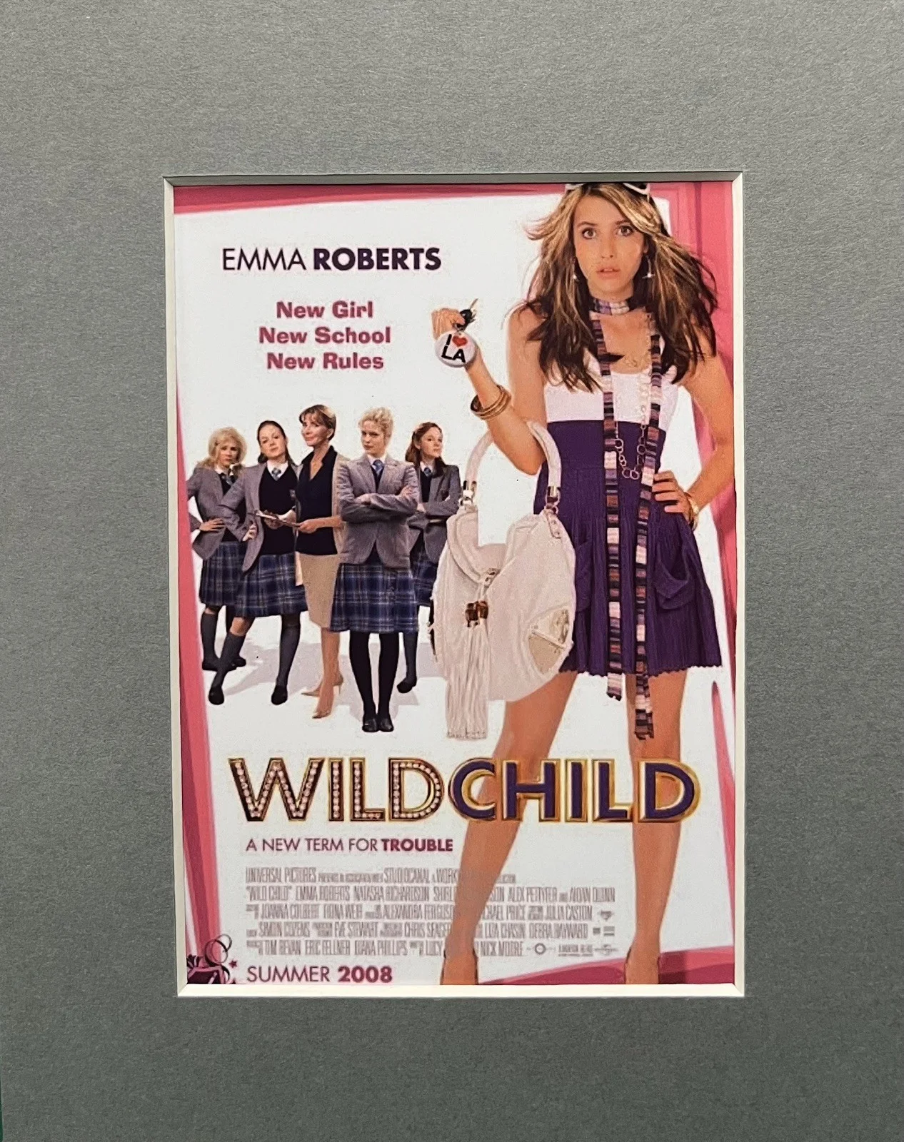 WILD CHILD. 35mm Film Cell MOUNTED Display, image 3