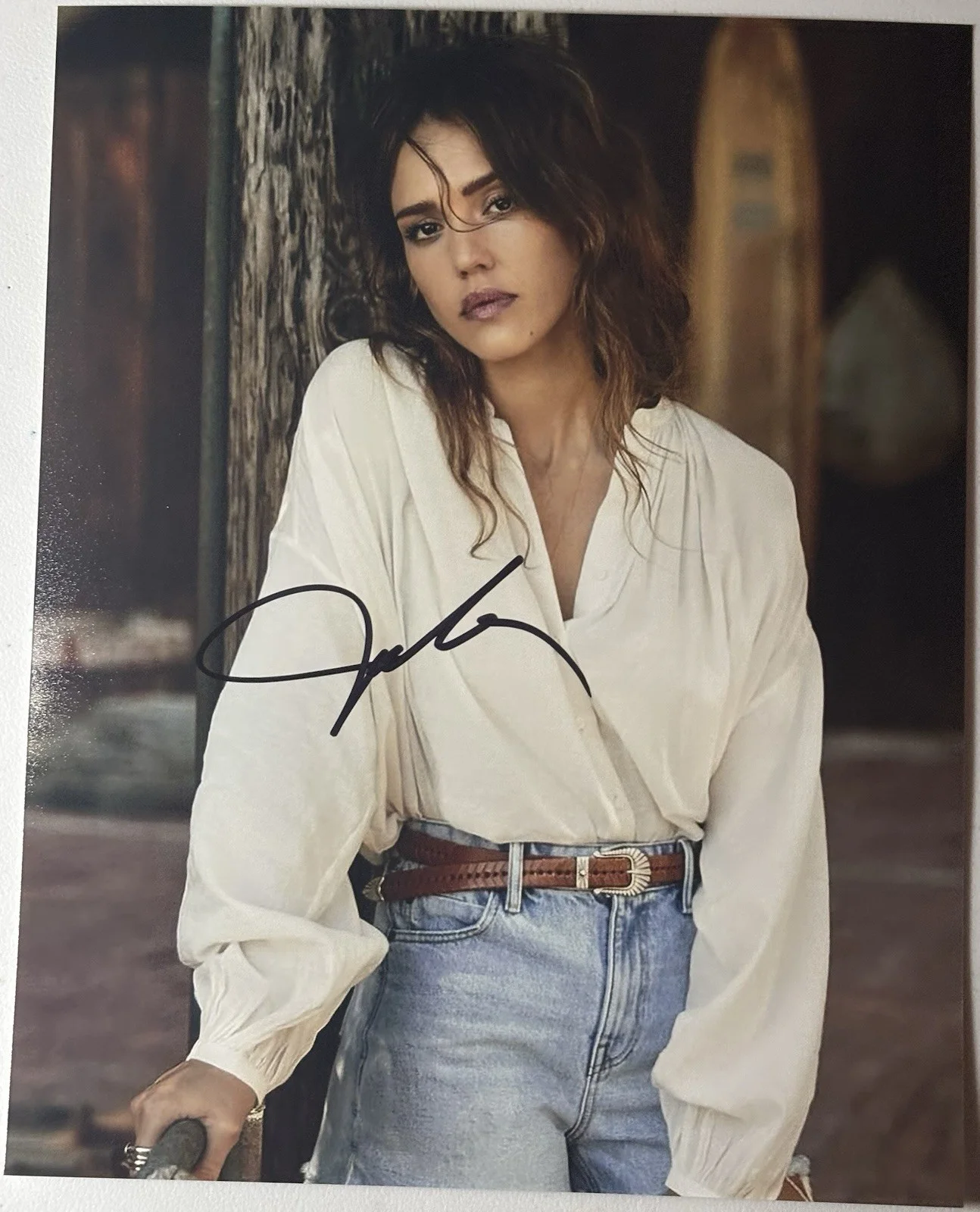 Jessica Alba — Jessica Alba Signed Photo, 8x10 with COA,