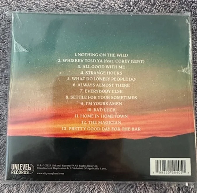 Eli Young Band Signed Strange Hours CD Signed by all 4, image 2
