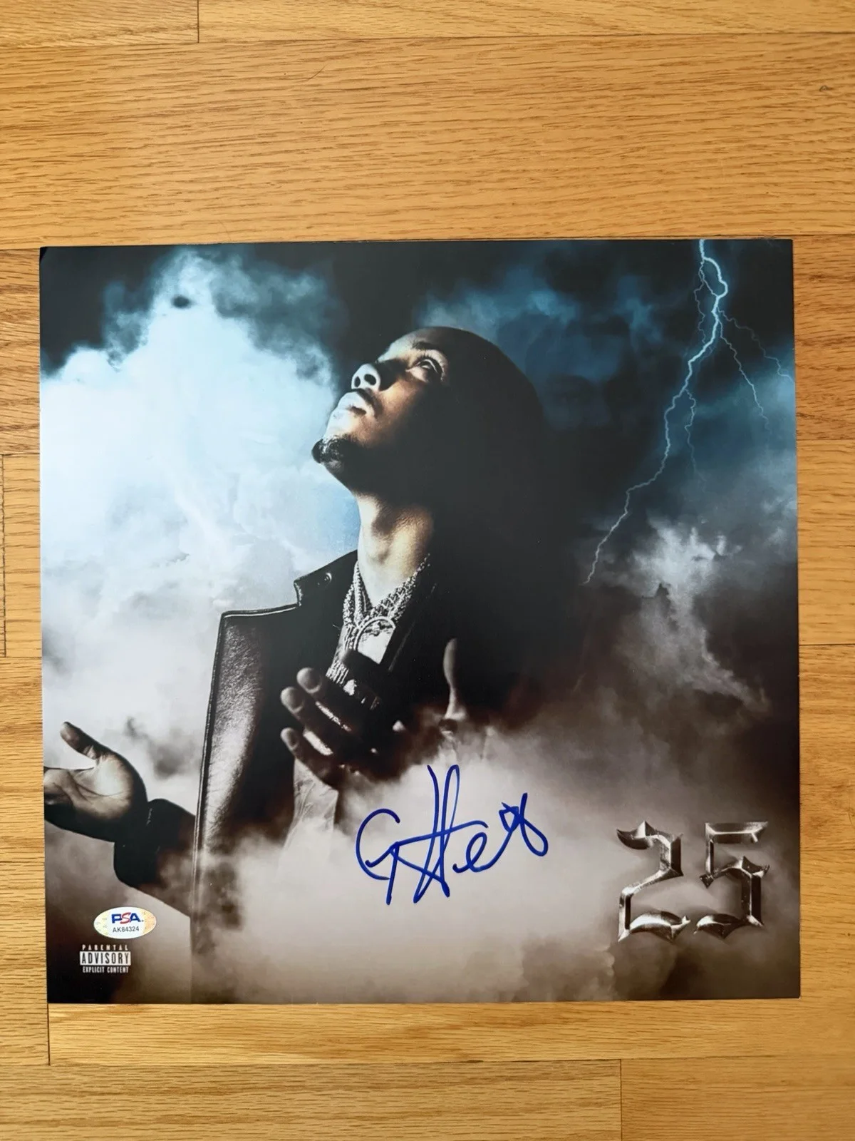 G HERBO SIGNED “25” PHOTO 12X12 VINYL ALBUM PSA/DNA COA, изображение 2