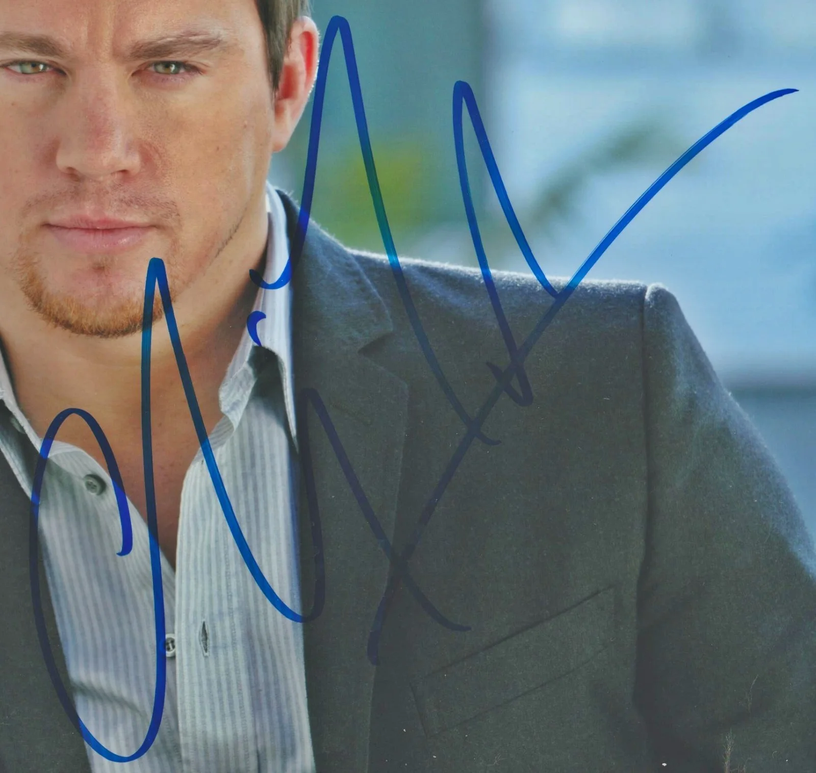 Channing Tatum — CHANNING TATUM (Magic Mike, Roofman, Jump Street) AUTOGRAPH SIGNED 8X10 PHOTO #2, изображение 2