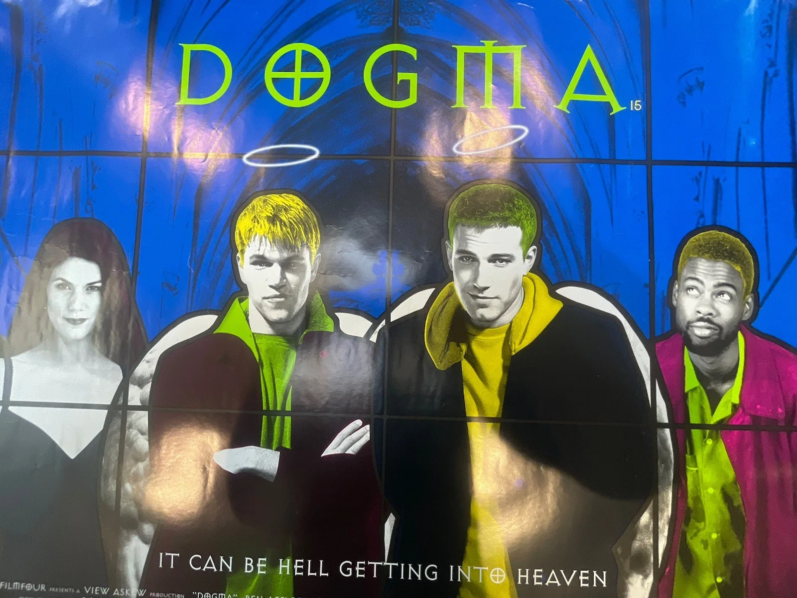 Dogma Original Quad Poster 40x30 Mega Rare, image 2